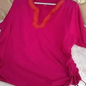 Lands end rash guard top!